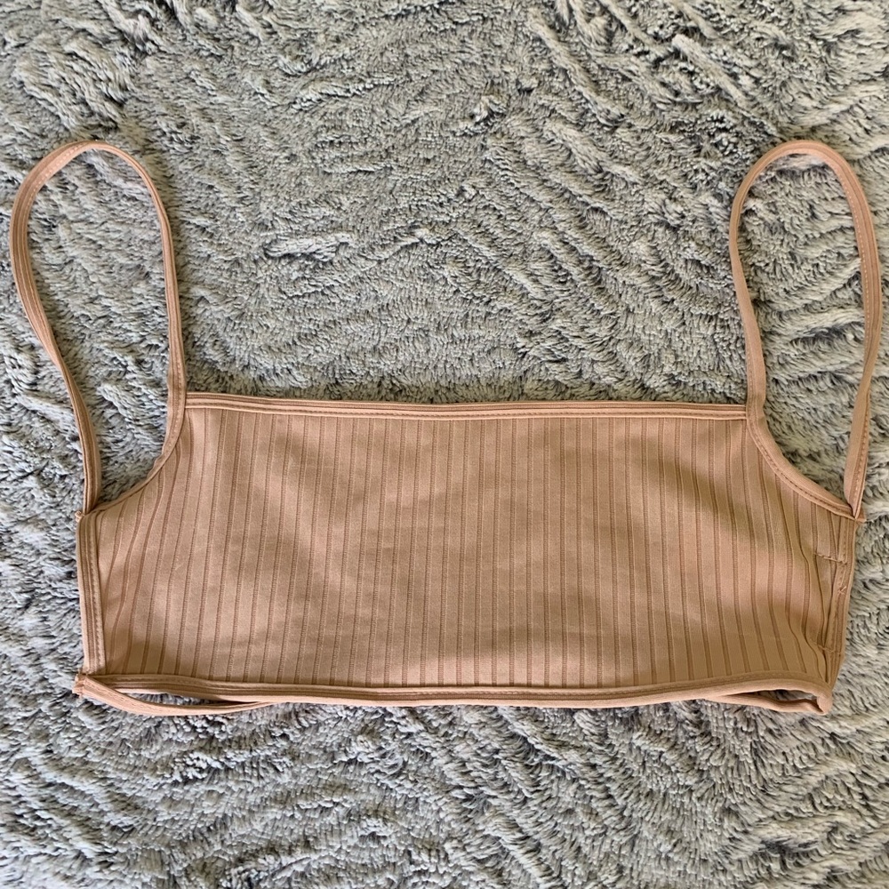 PLT bra top open back
